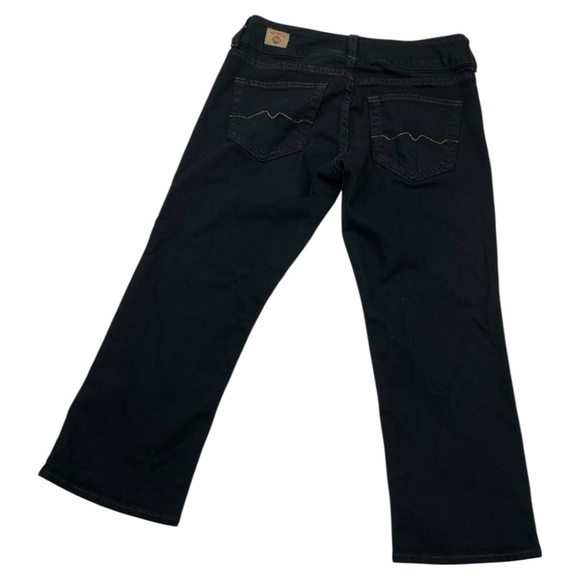 Red Engine Blue Cropped Jeans - Picture 5 of 12